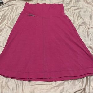 Icebreaker Merino Wool Pink Women's Skirt